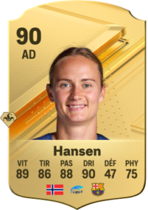 Photo de la carte de Hansen sur EA Sports FC 24