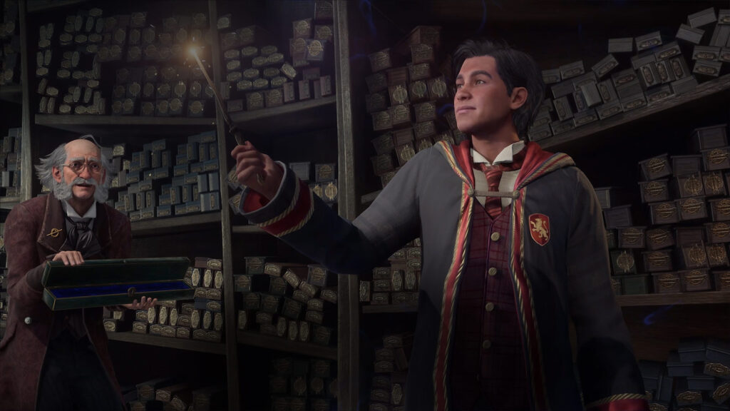 Le choix de la baguette magique dans Hogwarts Legacy