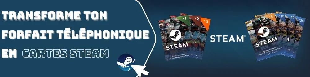 Acheter cartes steam par allopass