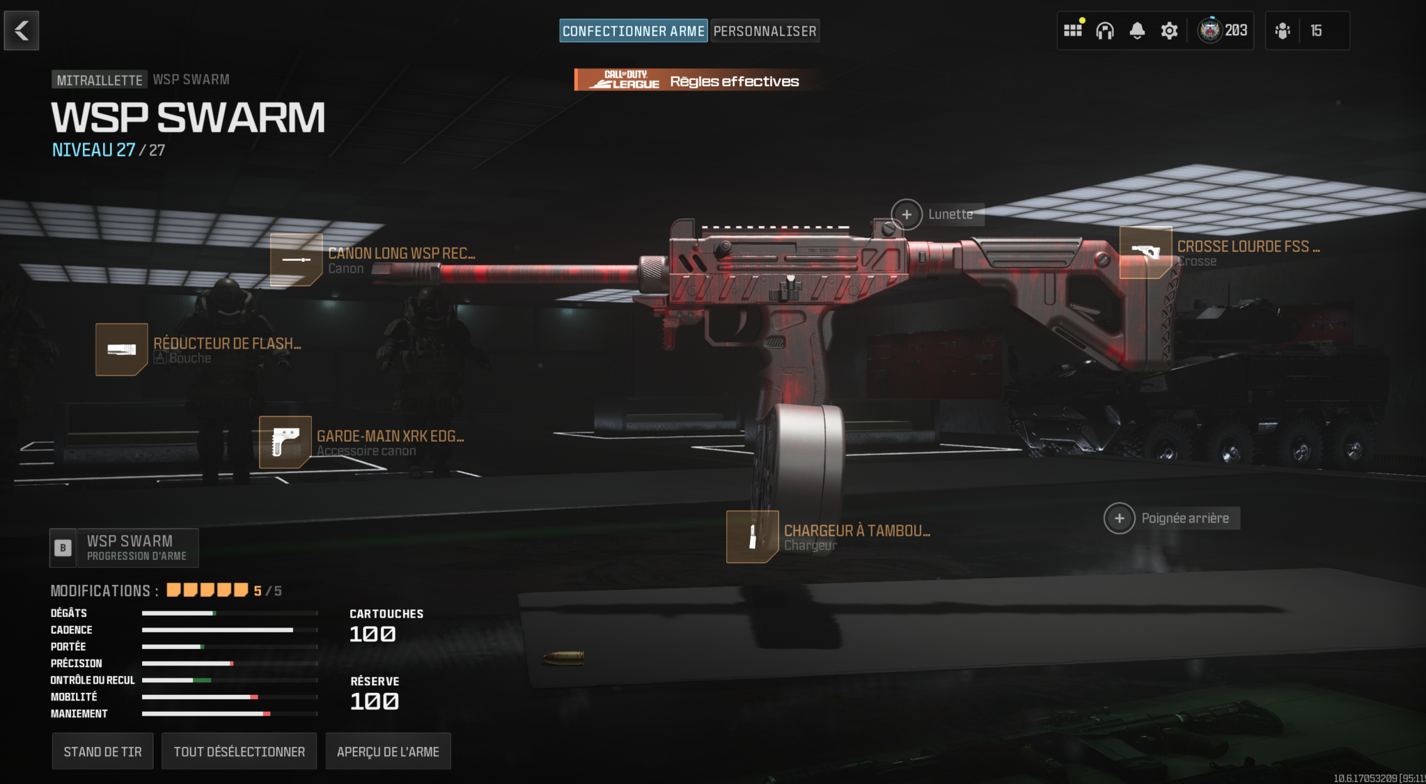🎮 Dominez la Ranked MW3 meilleure classe WSP Swarm (x2)