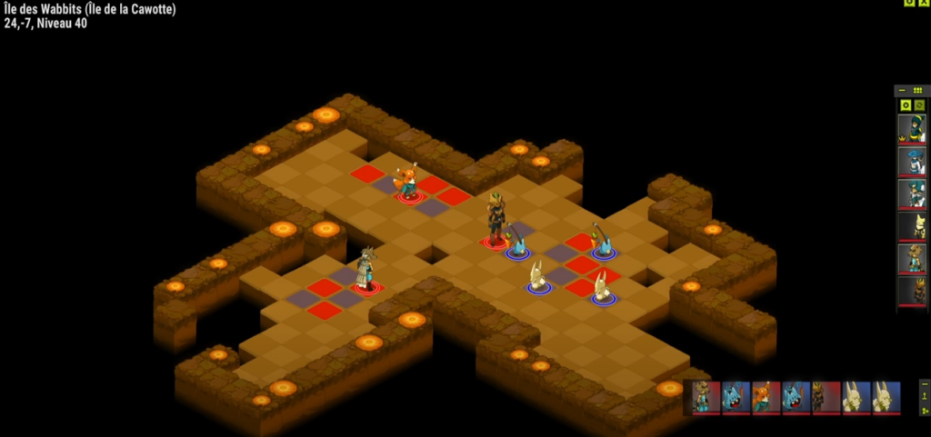 Dirigez-vous en [24,-7] et entrez dans l'une des maisons pour accéder au souterrain.