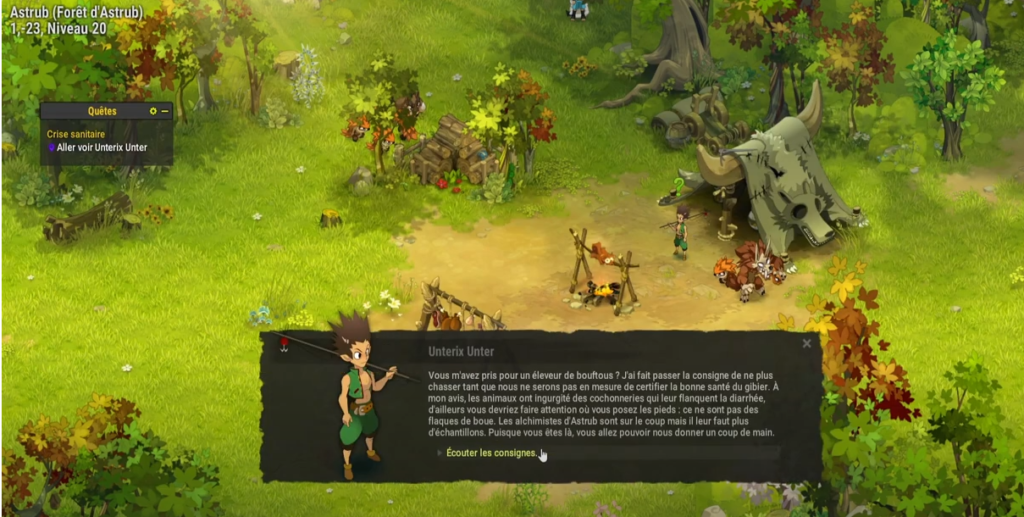 Parlez à Unterix Unter en [1,-23]