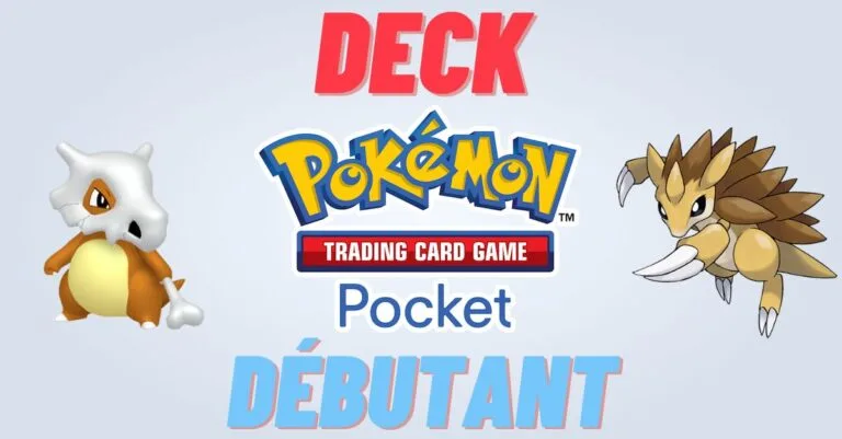 Meilleur deck débutant Pokémon TCG : Osselait & Sablaireau