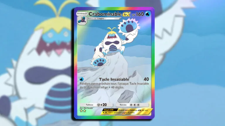Deck Crabominable EX : frappez très tôt et ouvrez la voie à Palkia EX dans Pokémon TCG Pocket