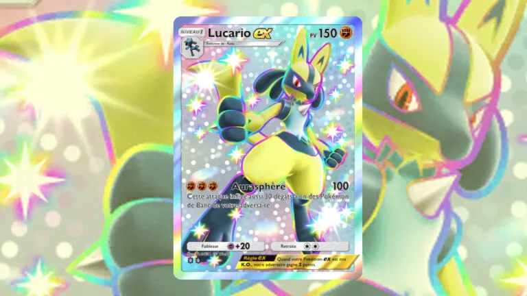 Deck Lucario EX Shiny : un concentré de puissance sur Pokémon TCG Pocket