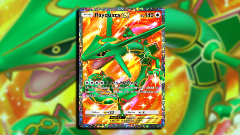 Deck Rayquaza EX : des rafales de dégâts grâce à l’événement butin de Pokémon TCG Pocket