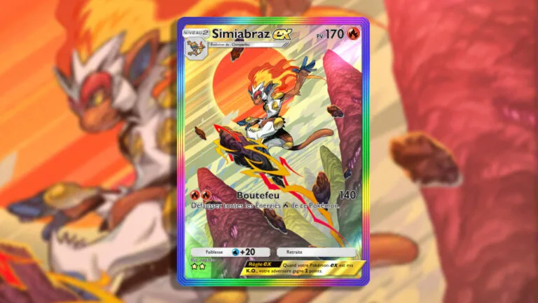Deck Simiabraz EX : la nouvelle arme fatale du type Feu dans Pokémon TCG Pocket
