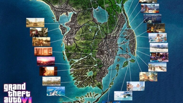 Je viens de voir la carte de GTA 6, et franchement, je ne m’attendais pas à un monde aussi immense