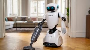 robot tesla