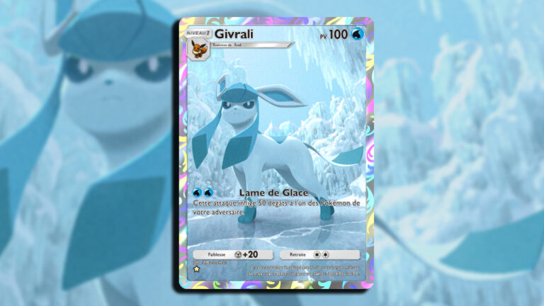 Deck Givrali : neutralisez les Pokémon en préparation grâce à la “Lame de Glace” dans La Clairière d’Évoli