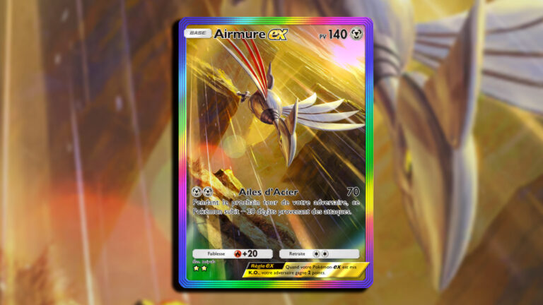 Deck Airmure EX : encaissez puis ripostez grâce au trio Airmure EX / Tablier d’Acier / Jasmine dans “Sagesse entre Ciel et Mer”