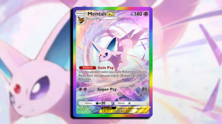 Deck Mentali EX Pokémon TCG Pocket : soignez, encaissez, puis contrôlez la partie