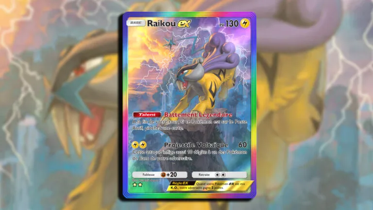 Pokémon TCG Pocket : le deck Pikachu EX boosté par Raikou EX, la nouvelle arme de Source Secrète