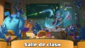 Événement Salle de Clash sur Clash Royale avec la Gargouille géante et le Héros sorcier de glace en classe