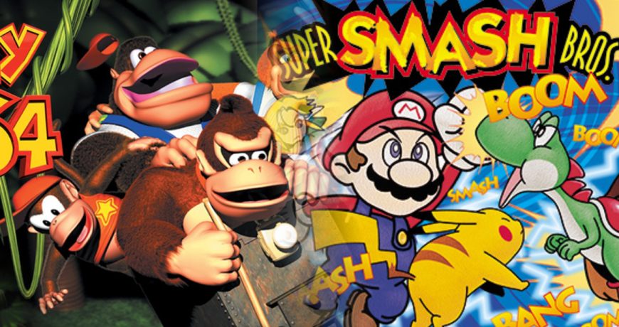 donkey et super smash bros