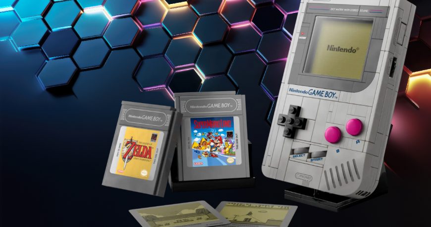 game boy en lego