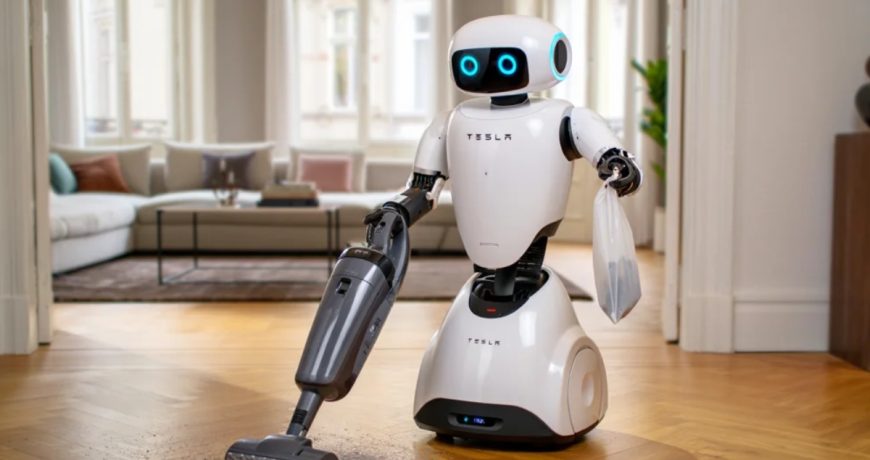 robot tesla